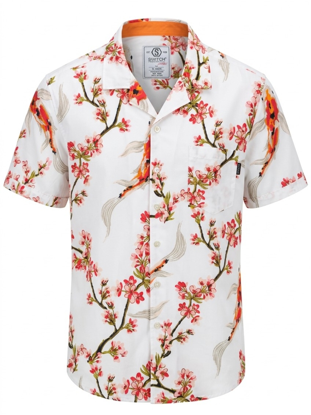 SWITCH REMARKABLE button front casual shirt. NWT